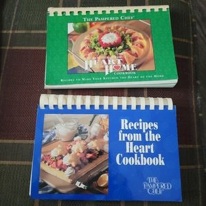 Pampered Chef cookbooks